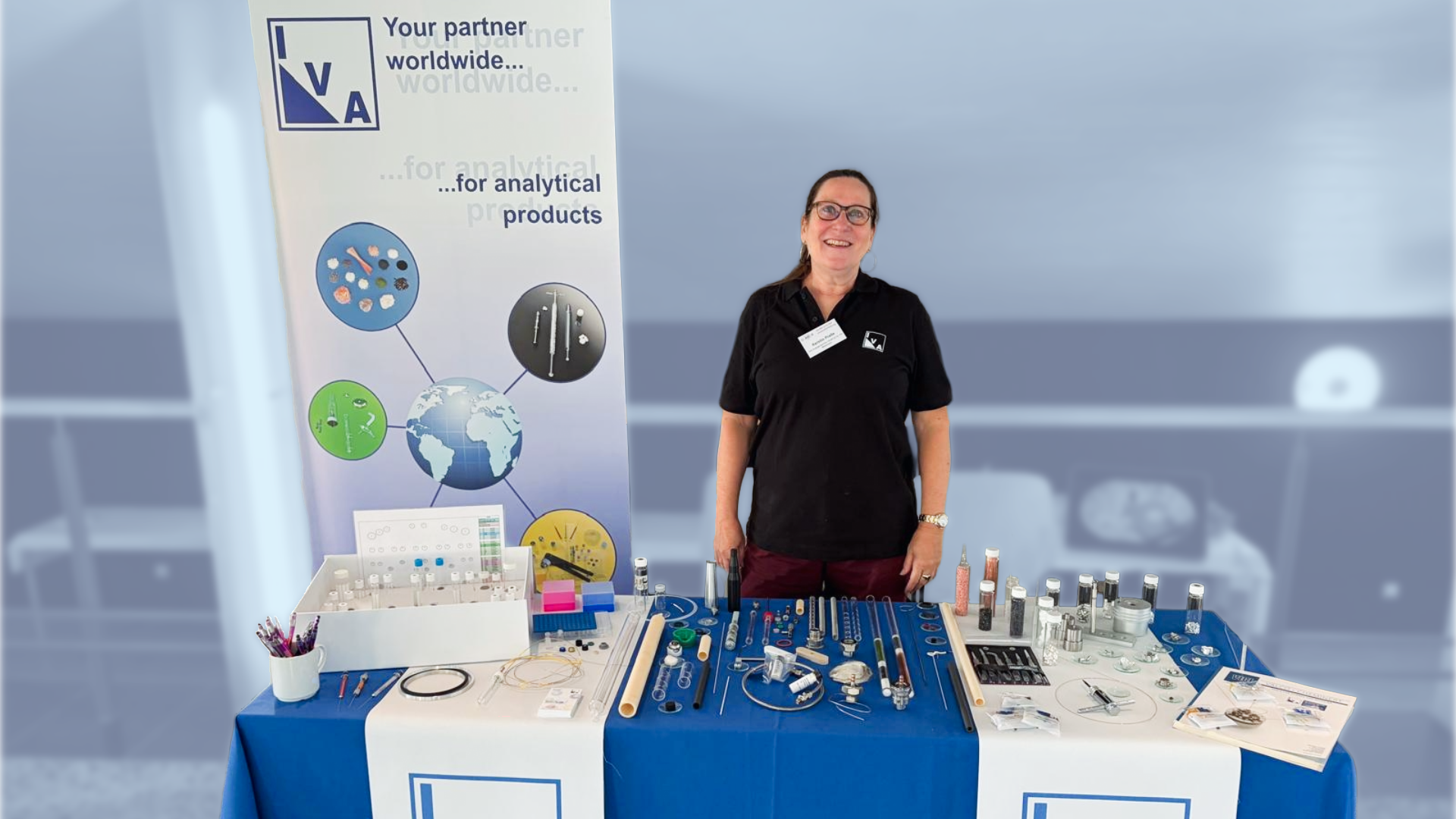 Kerstin Pralle an unserem Stand auf der ASI 2026